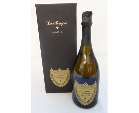 2004 Dom Perignon brut vintage champagne in original packaging
