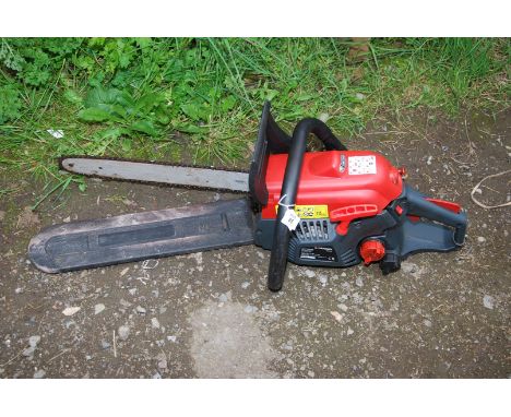 A Sovereign Chainsaw (14" blade), Good compression.