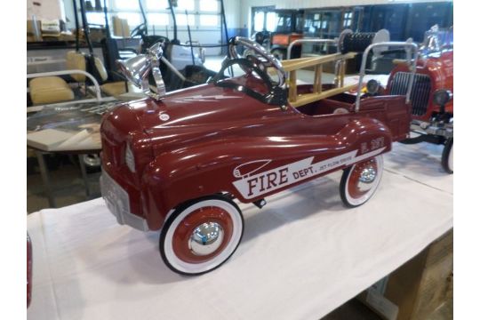 burns novelty pedal car