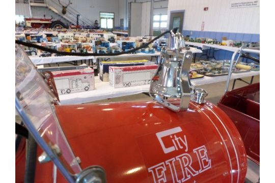 city fire dept pedal car