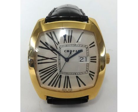 Chopard Date Vision Automatic, a fine gents 18ct rose gold wristwatch with date, signed Chopard to the back plate, No.560103,