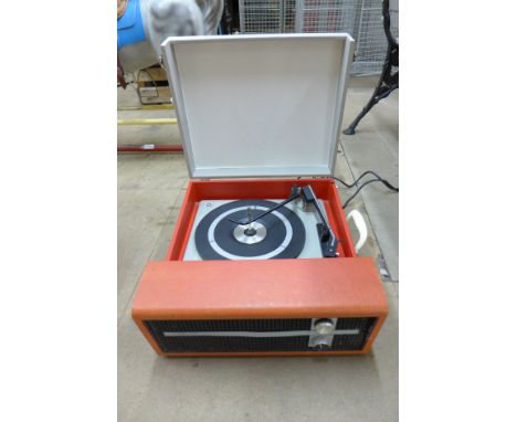 A vintage Fidelity record player