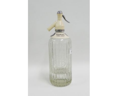 Vintage 'Woodrows' soda water siphon 