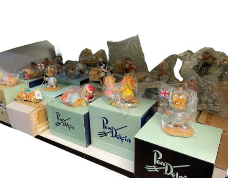 Collection of Pendelfin figures in boxes (22).