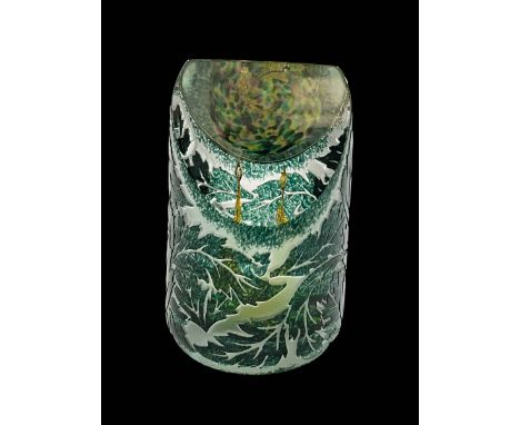 Caithness Glass Acanthus paperweight designed by Helen McDonald, boxed, Celebrating 170 years Birth of William Morris.