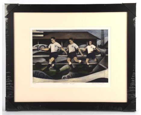 Tottenham Hotspur FC -  Paine Proffitt limited edition giclee art print, Spurs Past. No 7 of 50, Signed Paine Proffitt lower 