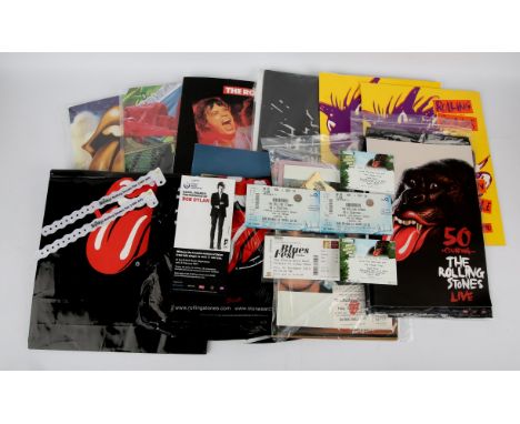 The Rolling Stones - Quantity of programmes, tickets, carrier bags, badges and other merchandise. 50 and counting, Urban Jung