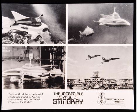 A selection of Gerry Anderson related photographs and digital prints. Various sizes, mostly 10 x 8 inches. Pictures show pupp