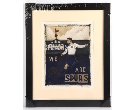 Tottenham Hotspur FC - Paine Proffitt limited edition giclee art print, We are Spurs II. No 7 of 50. Signed Paine Proffitt lo