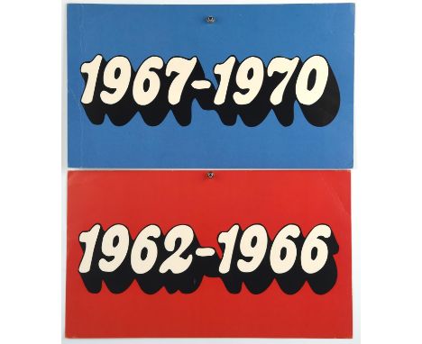 The Beatles and related, a pair of promotional music posters and two banners  Oh Yes! Yoko Ono, Ryko Records, 1997 promotiona