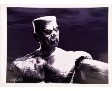 Phil Eason (1960-2021) -  Portfolio containing digital artwork prints by the puppeteer and puppet builder, works include conc