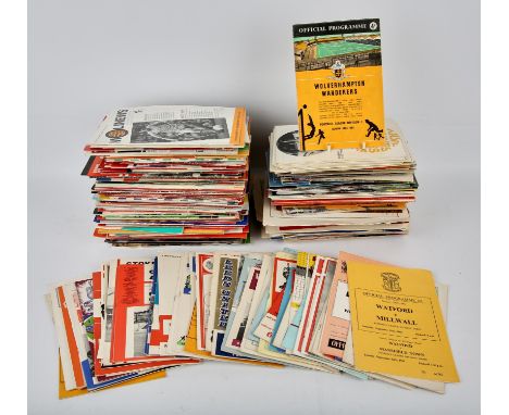 Football Programmes - A large quantity of club match programmes mostly from the 1960s - 1980s. Clubs such as Arsenal, Tottenh