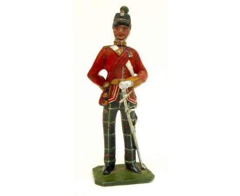 Greenwood and Ball Officer of the Highland Light Infantry 54mm scale (VG) 1960 (1)