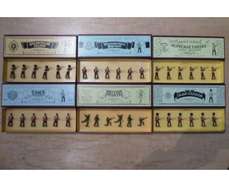 Britains Toy Soldiers, Infantry sets 5971, 8800, 8801, 8802, 8803 (first series), 8804, 8805, 8808, 8809, 8810, 8814, 8815, 8