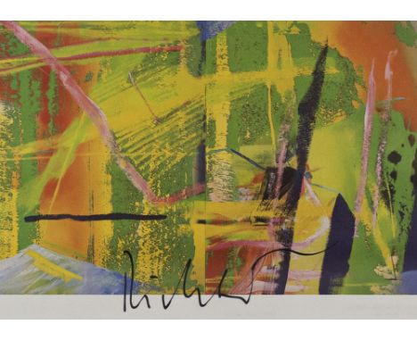 Richter, GerhardDresden, 1932Je 14,5 x 10,5 cm, R.10 Bl.: Ohne Titel, um 2000. Farboffsetlithografie auf leichten Karton. Kun