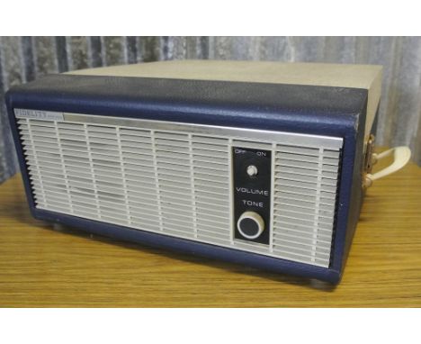 VINTAGE/ AUDIO - A vintage Fidelity record player/ turntable, model number HF35, In need of some restoration & missing the vo