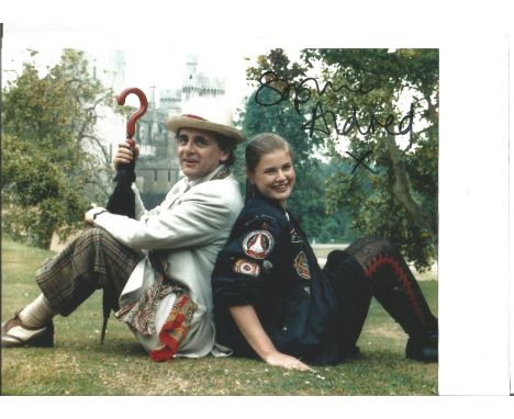Sophie Aldred-8x10 signed colour photograph-British actress best known as Ace in the television series Doctor Who. Good Condi