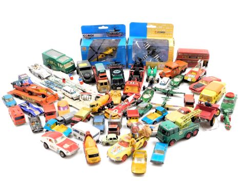 Corgi, Crescent, Lesney and other diecast vehicles, including a Mercedes Benz 2.5 litre G-Prix, Corgi Toys Magic Roundabout c