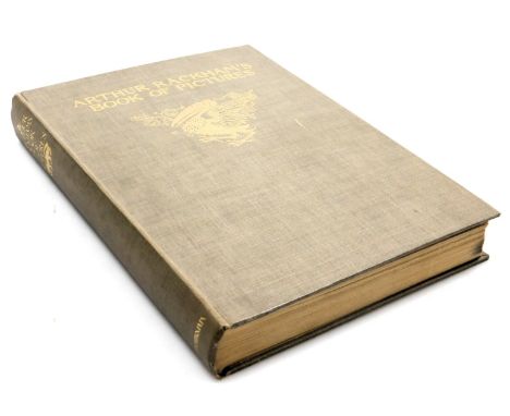 Rackham (Arthur).  Book of Pictures, first edition, gilt tooled brown cloth, published by William Heinemann, London 1913.