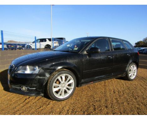 Make &amp; Model: Audi A3 Sport TDiDate of Reg: AO60 DAUColour: Blackcc: 1598MoT: 16-08-2022Fuel Type: DIESELMileage: 124kTra