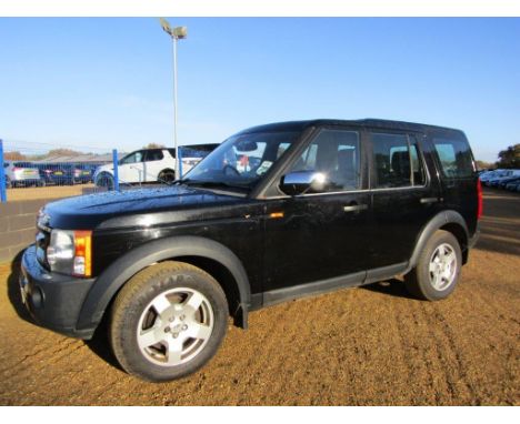 Make &amp; Model: Land Rover Discovery 3 TDV6 SDate of Reg: YD07 TFNColour: Blackcc: 2720MoT: 04-03-2022Fuel Type: DIESELMile