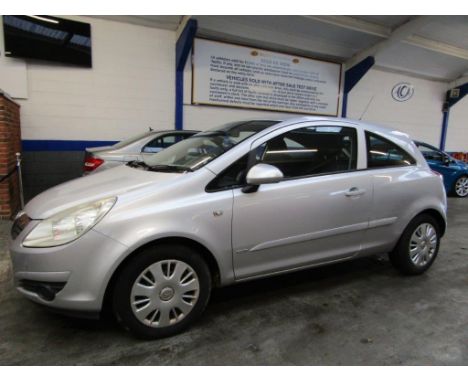 Make &amp; Model: Vauxhall Corsa ClubDate of Reg: NA57 XUTColour: Silvercc: 1229MoT: 12-10-2022Fuel Type: PETROLMileage: 83kT