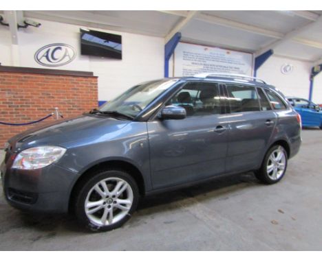 Make &amp; Model: Skoda Fabia 2 TDiDate of Reg: GU09 UOKColour: Greycc: 1896MoT: 22-01-2022Fuel Type: DIESELMileage: 118kTran