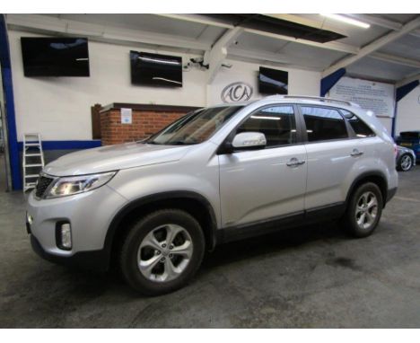 Make &amp; Model: Kia Sorento KX-2 CRDiDate of Reg: AK64 VZHColour: Silvercc: 2199MoT: 17-12-2021Fuel Type: DIESELMileage: 86