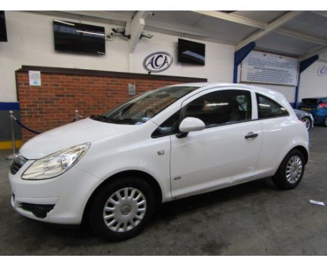 Make &amp; Model: Vauxhall Corsa LifeDate of Reg: FY09 NJUColour: Whitecc: 998MoT: 19-02-2022Fuel Type: PETROLMileage: 102kTr