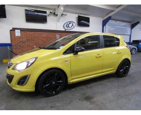 Make &amp; Model: Vauxhall Corsa Ltd. Edtn CDTiDate of Reg: BG63 VSJColour: Yellowcc: 1248MoT: 06-12-2021Fuel Type: DIESELMil