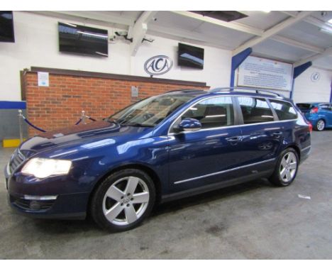 Make &amp; Model: VW Passat Sport TDIDate of Reg: AU07 WFTColour: Bluecc: 1968MoT: 27-01-2022Fuel Type: DIESELMileage: 64kTra