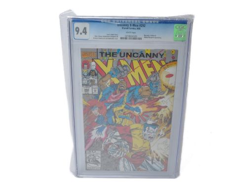 Graded Comic Book Interest Comprising Uncanny X-Men #292 - Marvel Comics 9/92  -Scott Lobdell Story. Tyler, Raney, Rubinstein