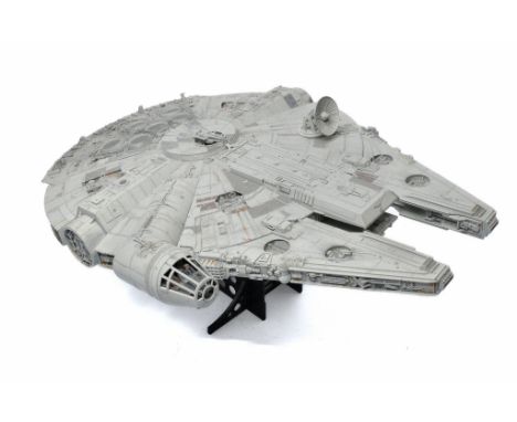 Star Wars 1/72 Scale Model of the Millennium Falcon with stand. 