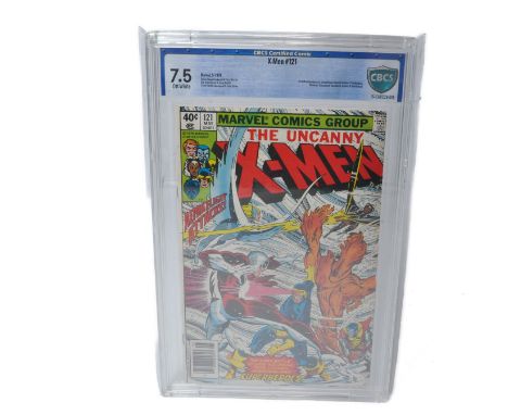 Graded Comic Book Interest Comprising X-Men #121 - Marvel Comics 5/1979 - Story, Chris Claremont &amp; John Bryne, Art, John 