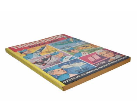 A Rare Vintage Thunderbirds Puzzle Book. Unused. 