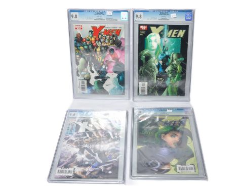 Graded Comic Books comprising of four issues to include; 1) X-Men #171 - Marvel Comics 8/05 - Peter Milligan story. Salvador 