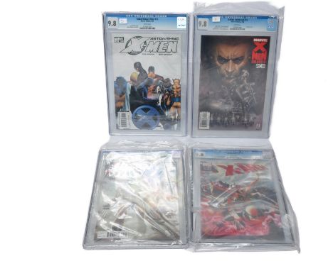 Graded Comic Books comprising of four issues to include; 1)X -Men Unlimited #35 - Marvel Comics 7/02 - John Smith, Jimmy Palm
