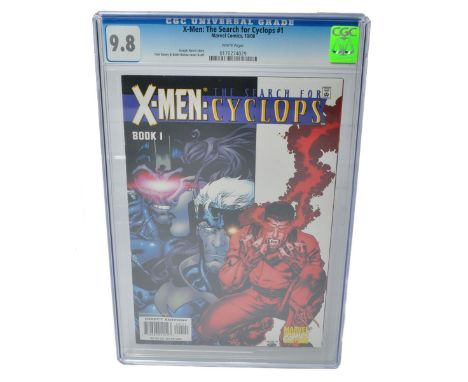 Graded Comic Book Comprising X-Men: The Search for Cyclops #1 - Marvel Comics 10/00 - Joseph Harris story, Tom Raney &amp; Sc