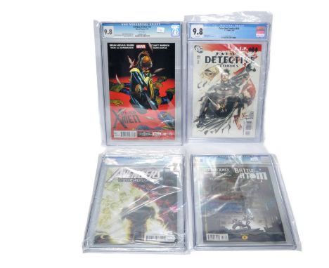 Graded Comic Books comprising of four issues to include; 1)All-New X-Men #17 - Marvel Comics 12/13 - Variant Edition - Brian 