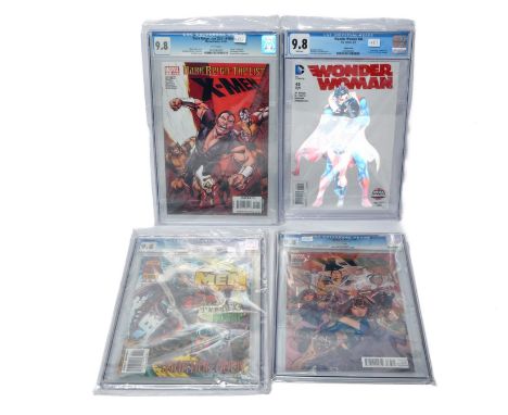 Graded Comic Books comprising of four issues to include; 1) Uncanny X-Men # 538 - Marvel Comics 8/11 - Kieron Gillen Story - 
