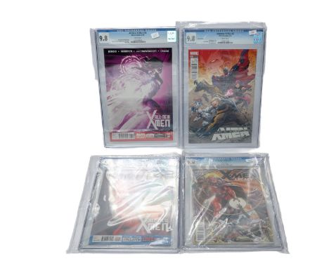 Graded Comic Books comprising of four issues to include; 1)X-Men Legacy #274 - Marvel Comics - 11/12 - Christos Gage Story -D