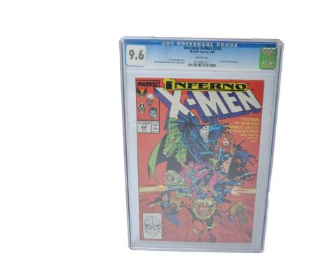 Graded Comic Book Interest Comprising Uncanny X-Men #240 - Marvel Comics 1/89 - Chris Claremont Story, Marc Silvestri &amp; D