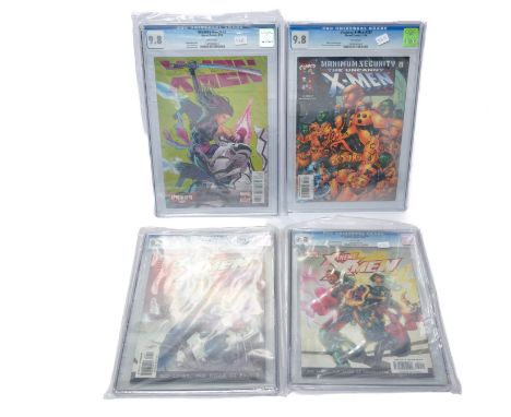 Graded Comic Books comprising of four issues to include; 1) X-treme X-Men #30 - Marvel Comics 10/03 - Chris Claremont story. 