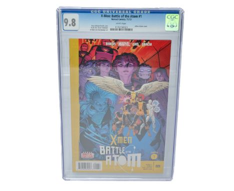 Graded Comic Book Comprising  X-Men: Battle of the Atom #1 - Marvel Comics 11/13 - Brian Michael Bendis story. Frank Cho, Stu