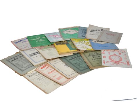 Sheet Music, (mostly for piano) comprising a collection of 20 vintage publications as shown. Some with signs of age related w