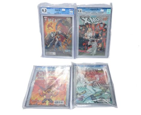 Graded Comic Books comprising of four issues to include; 1)Weapon H #6 - Marvel Comics 10/18 - Greg Pak story. Ario Anindto a