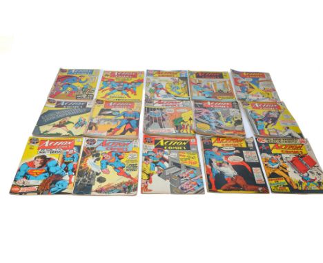 A group of 30 Vintage Comics to include; DC Comics Supergirl, DC Comics Supergirl, Marvel's The Fantastic Four plus others as