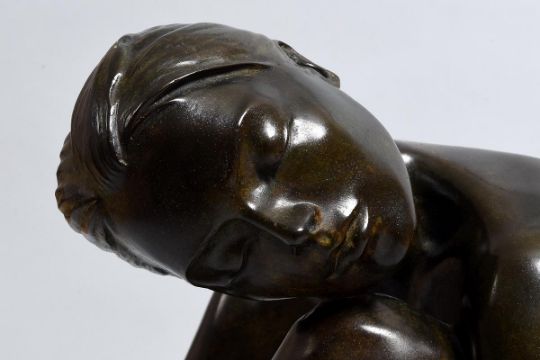 Yves Pires (b.1958) French Petite Elodie (2006) Bronze - Number 5 From ...