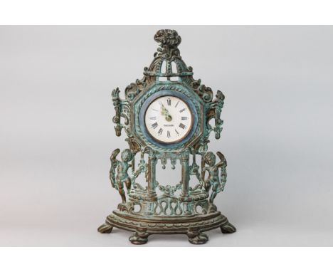 Ornated Table Clock, Size 14x16, watch doesn't work