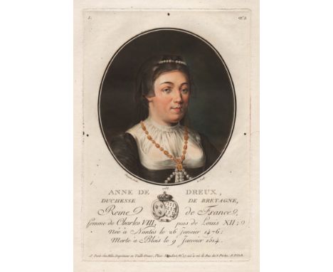 "Anne de Dreux, Duchesse de Bretagne" - Anne de Bretagne (1477-1514) duchesse comtesse Montfort Etampes reine Queen Königin F